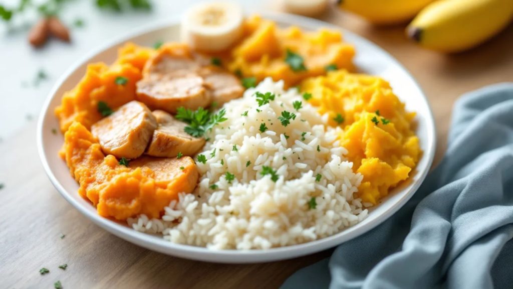 Healthy Meal Served On A Plate
